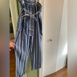 Belted Linen Pants size Medium